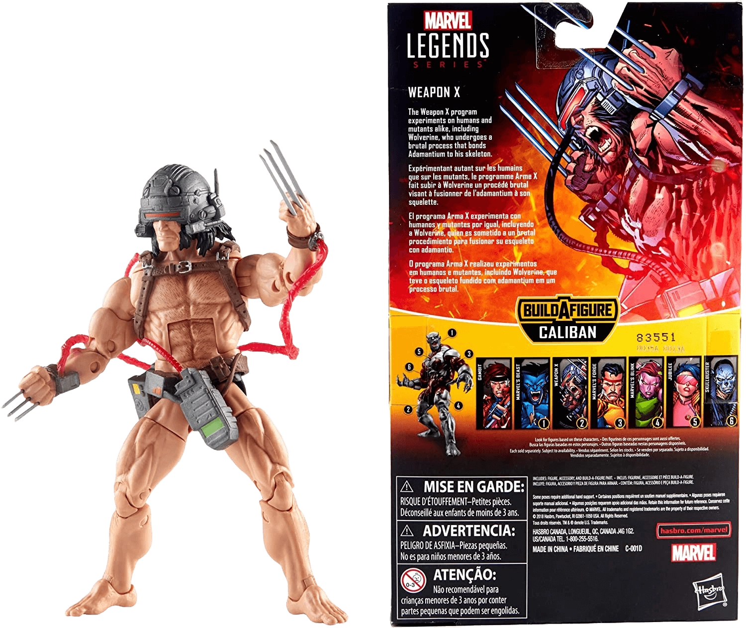 Hasbro X-Men Weapon X Action Figure - 15 cm  for sale in Egypt from Games2Egypt