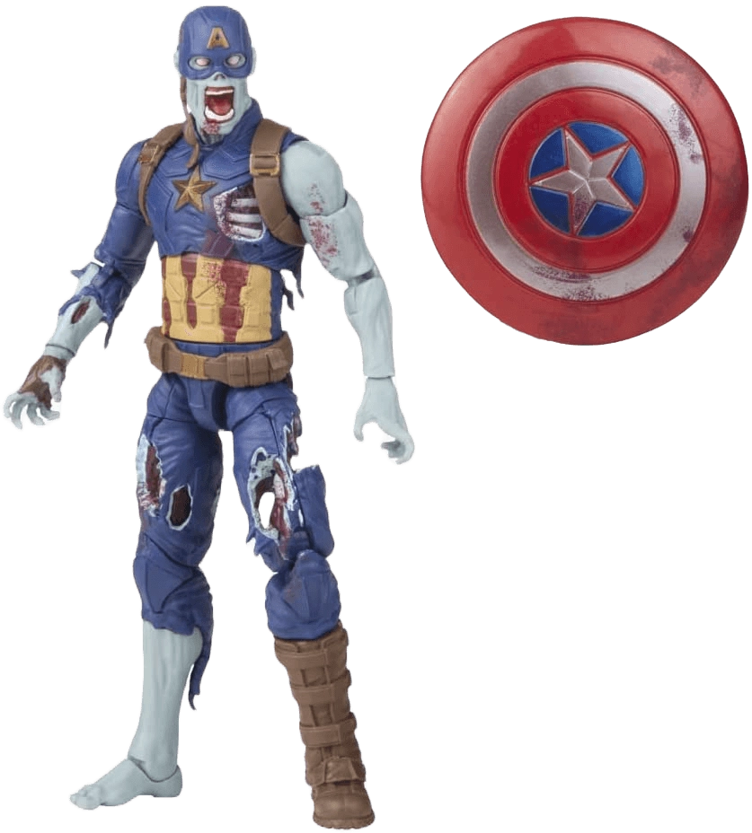 Hasbro Zombie Captain America Action Figure - 15 cm  for sale in Egypt from Games2Egypt