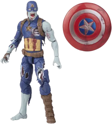 Hasbro Zombie Captain America Action Figure - 15 cm