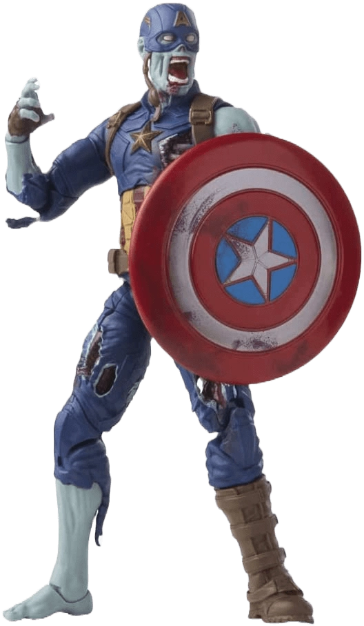 Hasbro Zombie Captain America Action Figure - 15 cm  for sale in Egypt from Games2Egypt