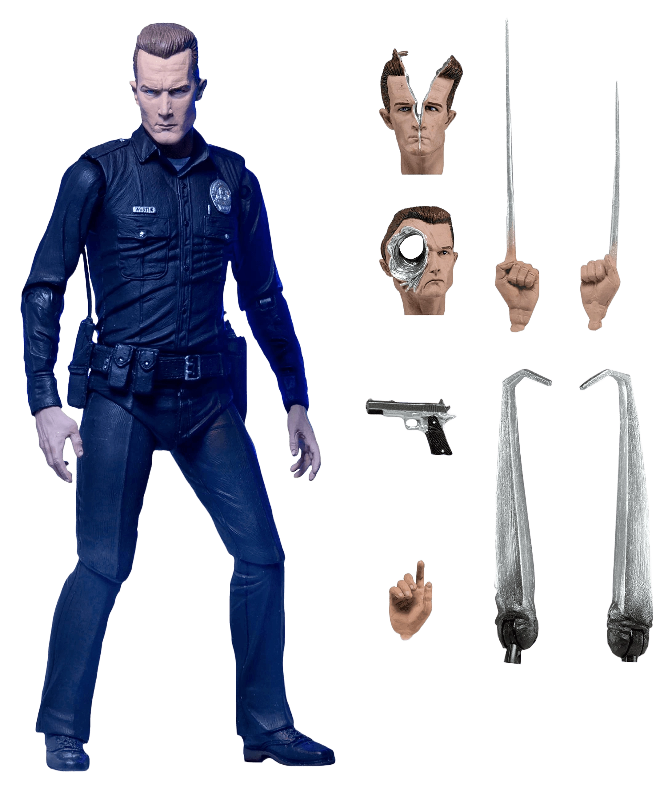 Neca Terminator 2 Ultimate T-1000 Action Figure - 18 cm  for sale in Egypt from Games2Egypt