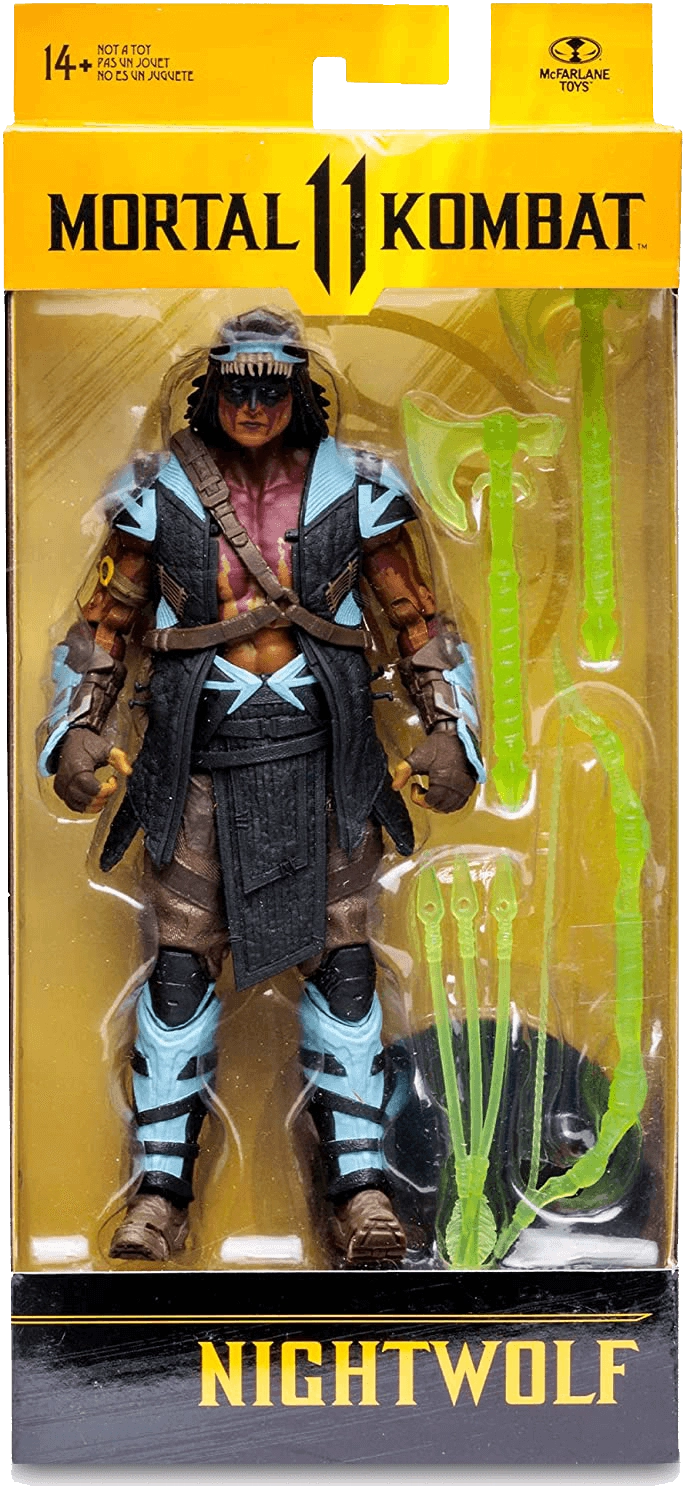 McFarlane Toys Mortal Kombat - Nightwolf Action Figure - 18 cm  for sale in Egypt from Games2Egypt