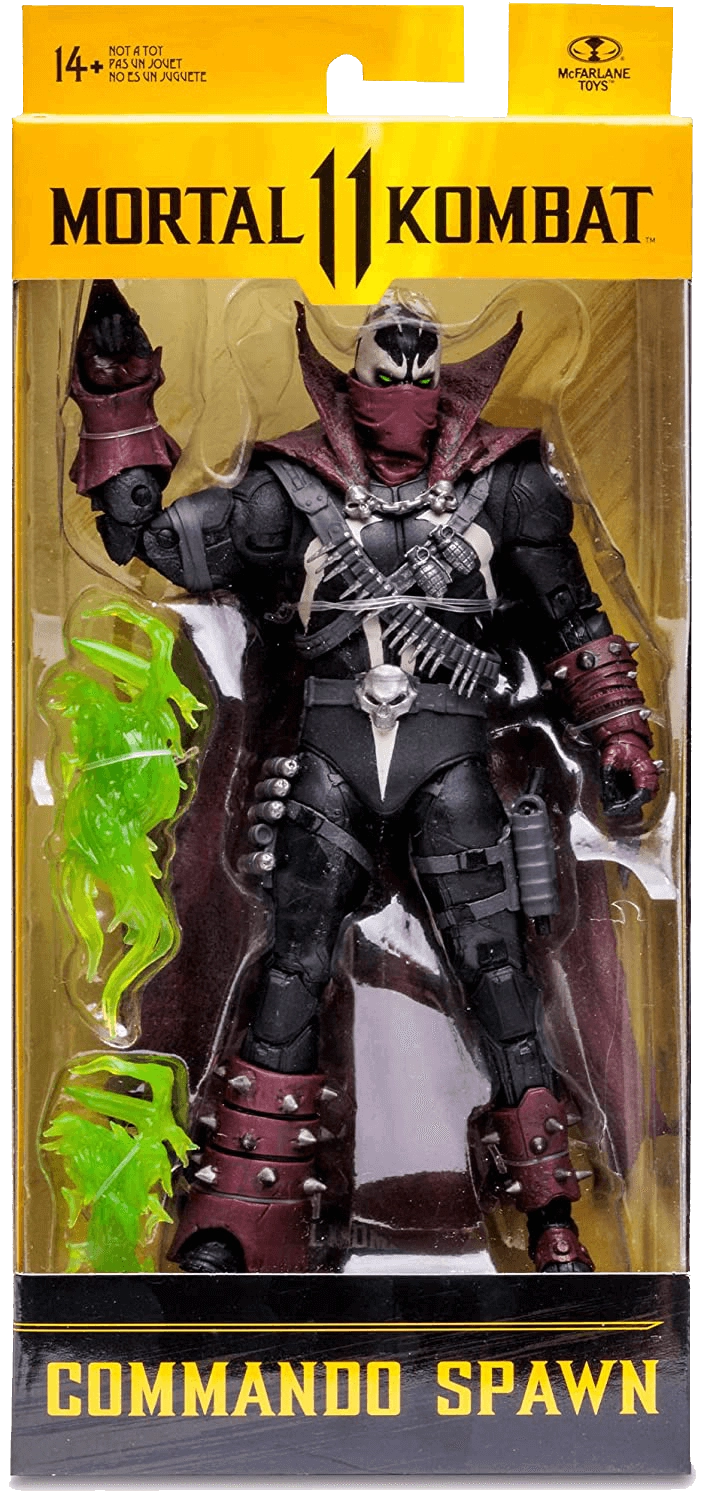 McFarlane Toys Mortal Kombat Commando Spawn - 18 cm  for sale in Egypt from Games2Egypt