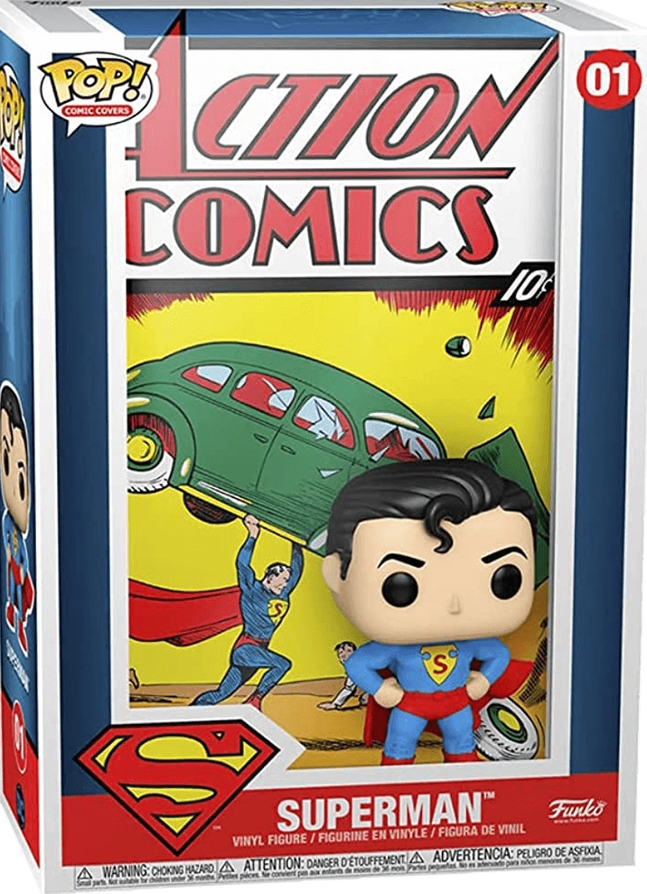 Funko Pop! Superman Action Comic Cover (01)  for sale in Egypt from Games2Egypt