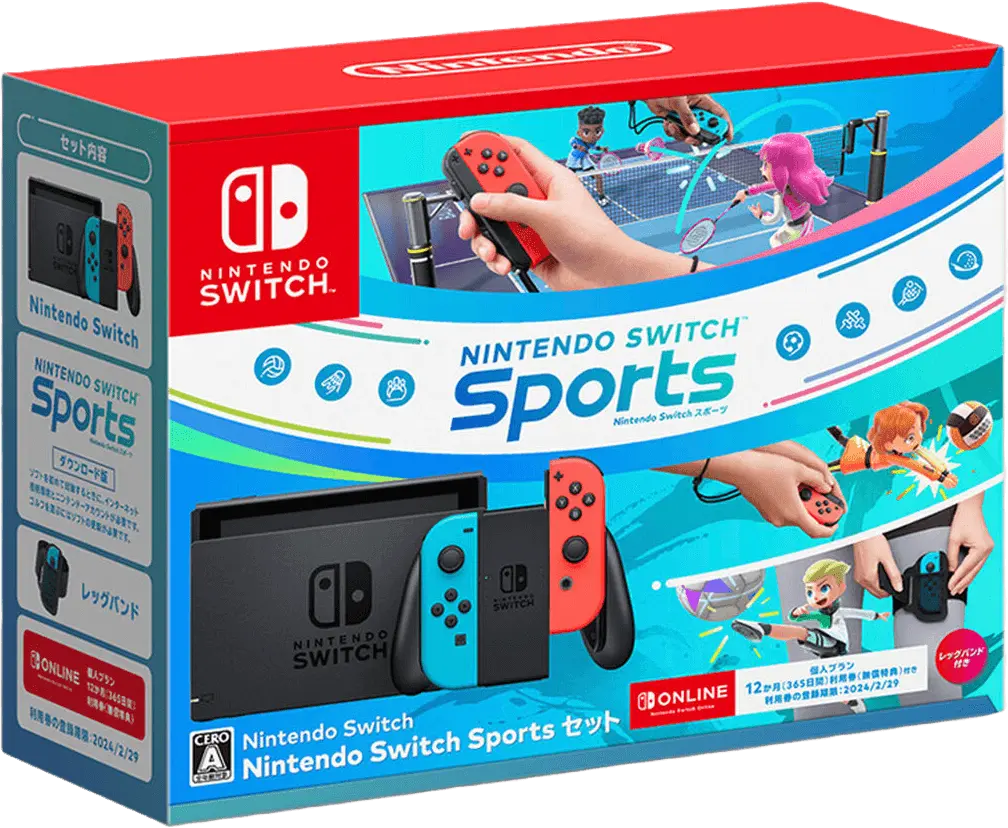 Nintendo Switch Sports Console Bundle - Red and Blue  for sale in Egypt from Games2Egypt