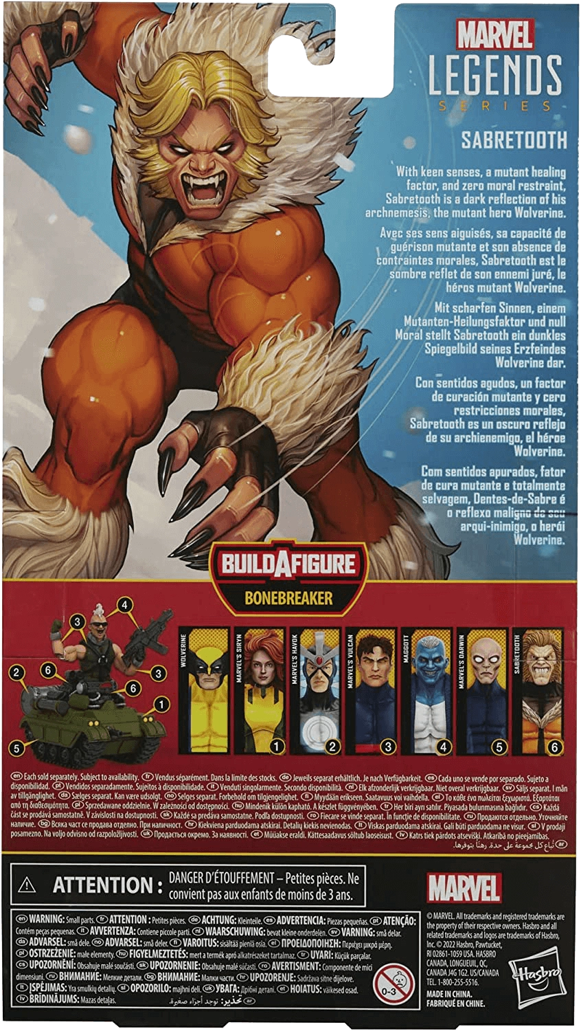 Hasbro X-Men - Sabretooth Action Figure - 15cm  for sale in Egypt from Games2Egypt