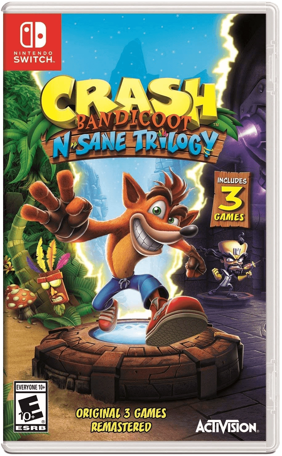 Crash Bandicoot N. Sane Trilogy - Nintendo Switch   for sale in Egypt from Games2Egypt