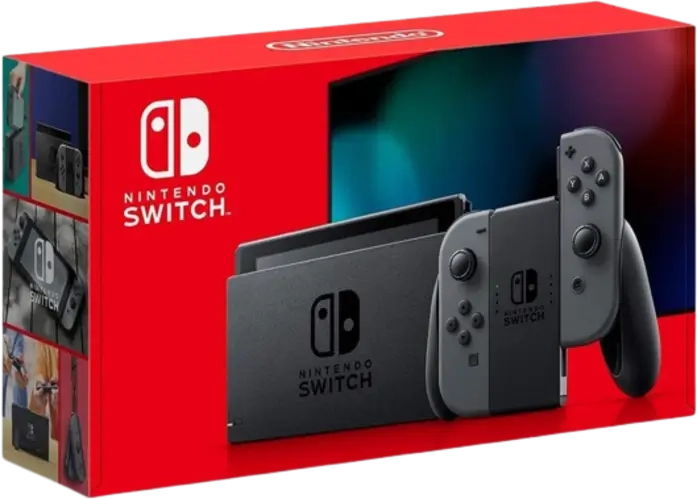 Nintendo Switch Console Gray Joy-Con V2  for sale in Egypt from Games2Egypt