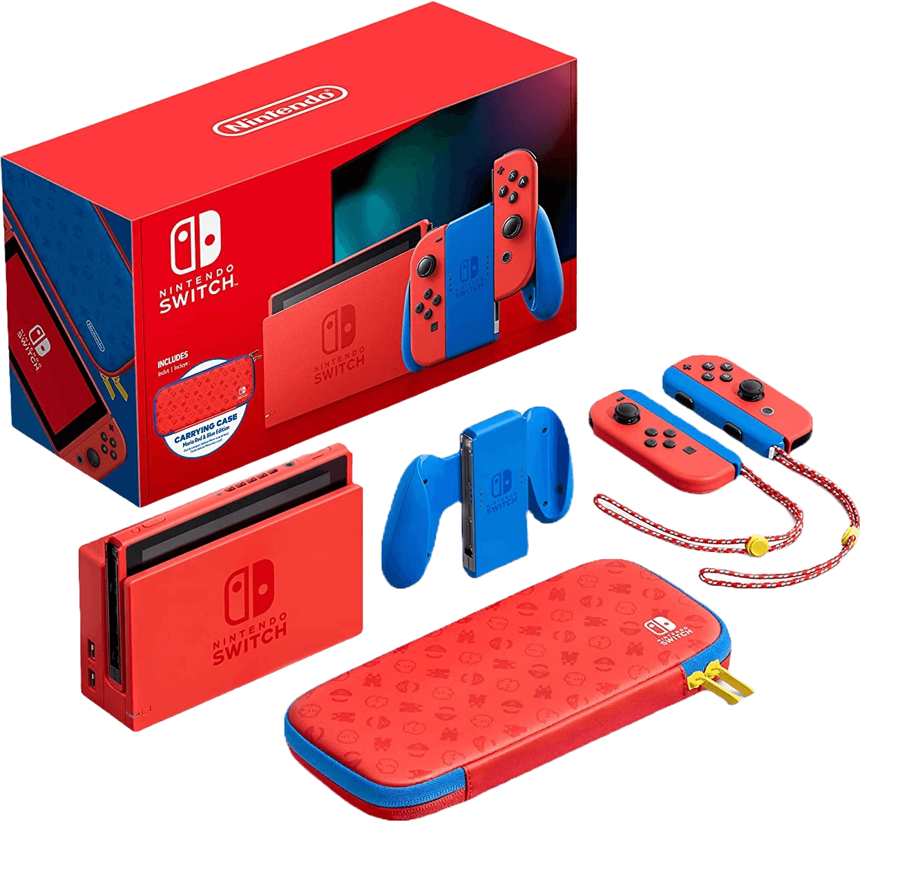 Nintendo Switch Console - Mario Red and Blue Edition V2 - Used  for sale in Egypt from Games2Egypt