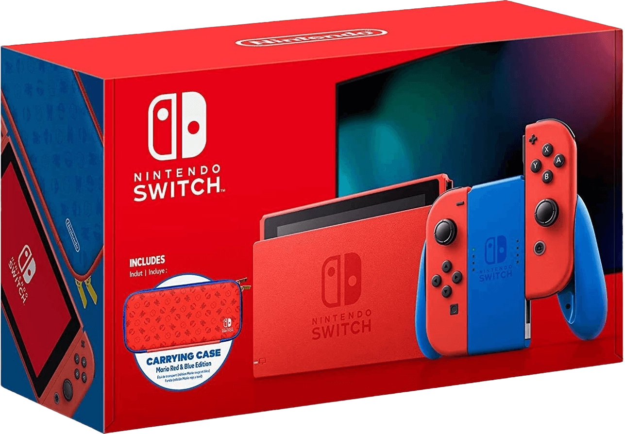 Nintendo Switch Console - Mario Red and Blue Edition V2 - Used  for sale in Egypt from Games2Egypt