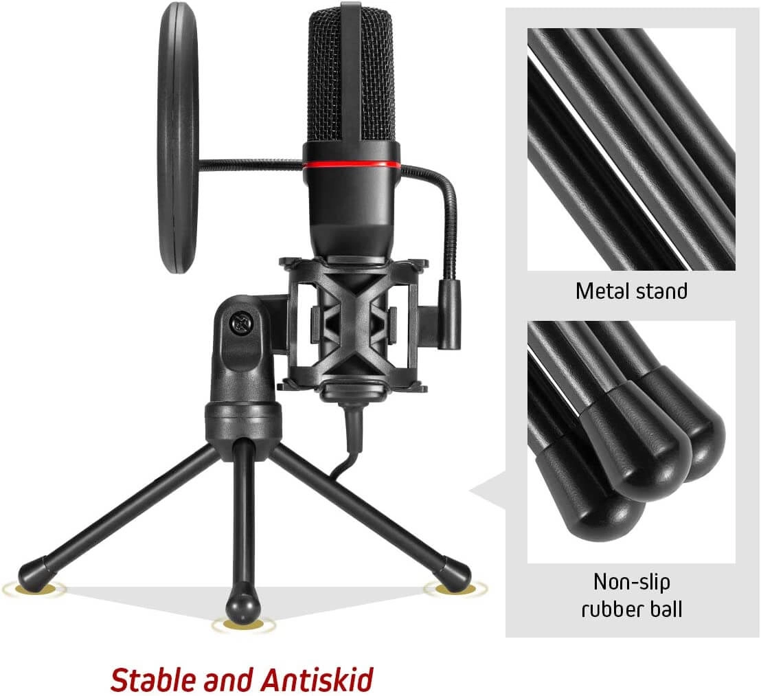 Redragon GM100 Professional Studio Condenser Microphone  for sale in Egypt from Games2Egypt