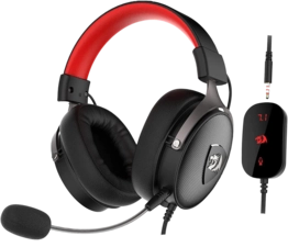 Redragon H520 Wired Gaming Headphone - Black and Red -  for sale in Egypt from Games2Egypt