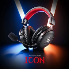 Redragon H520 Wired Gaming Headphone - Black and Red  for sale in Egypt from Games2Egypt