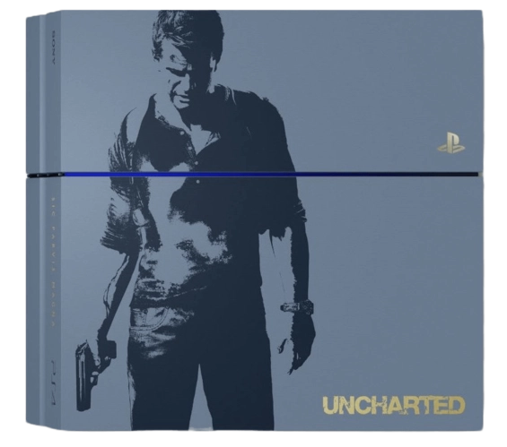 Playstation 4 FAT 1TB + Uncharted 4 - Game com Café.com