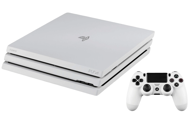 PlayStation 4 Pro 1TB Console - White   for sale in Egypt from Games2Egypt