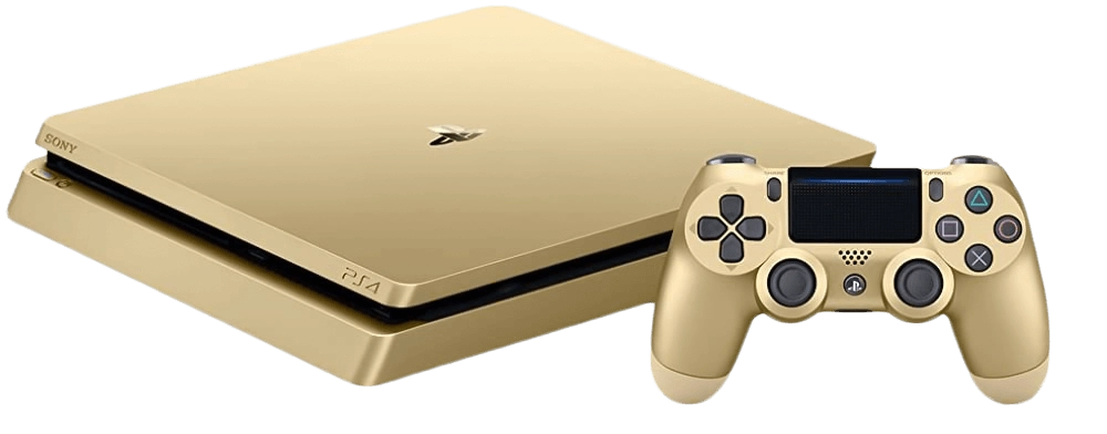 PlayStation 4 Console Slim 1TB - Gold - Used  for sale in Egypt from Games2Egypt