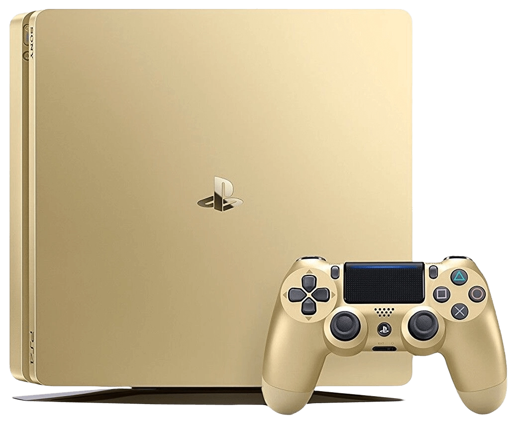 PlayStation 4 Console Slim 1TB - Gold - Used  for sale in Egypt from Games2Egypt