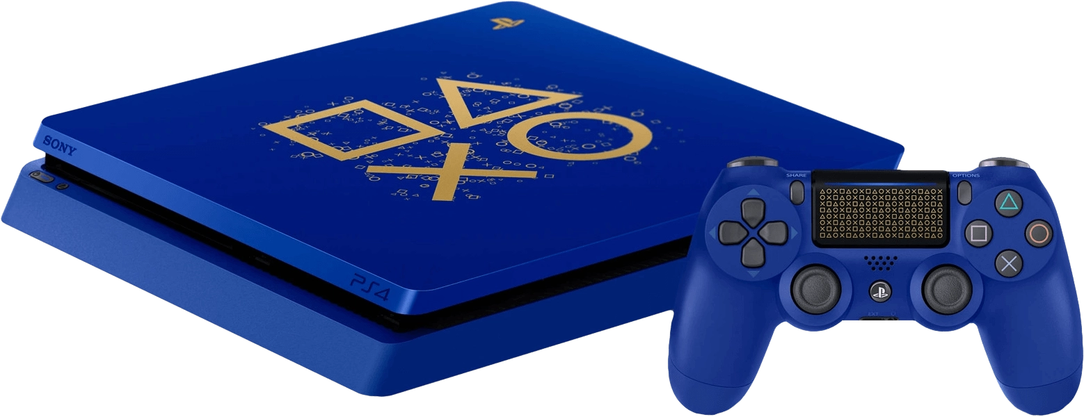 PlayStation 4 Console Slim 1TB - Limited Edition Blue - Used  for sale in Egypt from Games2Egypt