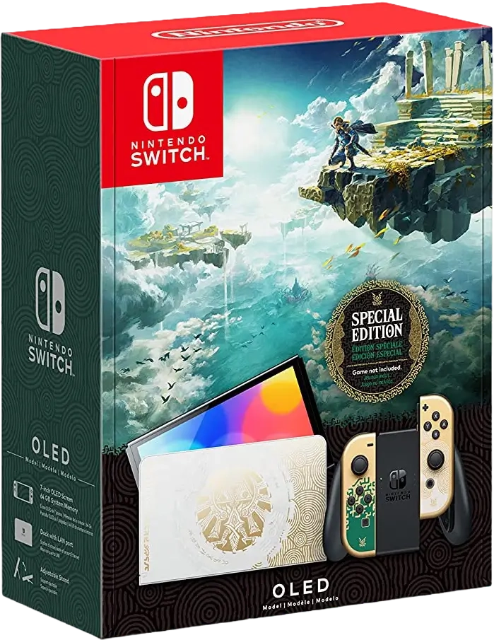 Nintendo Switch OLED Console - Legend of Zelda  for sale in Egypt from Games2Egypt