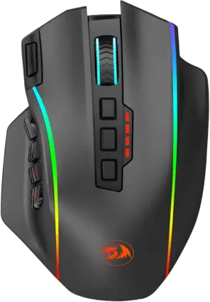  Redragon M901P-KS Gaming Mouse - Black