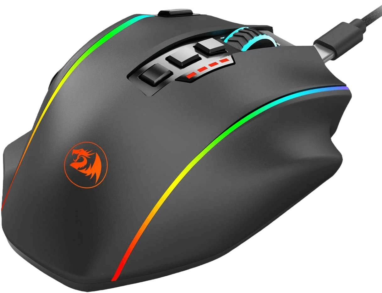  Redragon M901P-KS Gaming Mouse - Black  for sale in Egypt from Games2Egypt