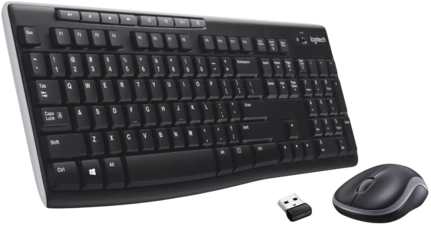 Logitech MK270 Wireless Gaming Keyboard and Mouse Combo -  for sale in Egypt from Games2Egypt