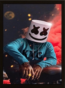 Marshmello 3D Poster   for sale in Egypt from Games2Egypt