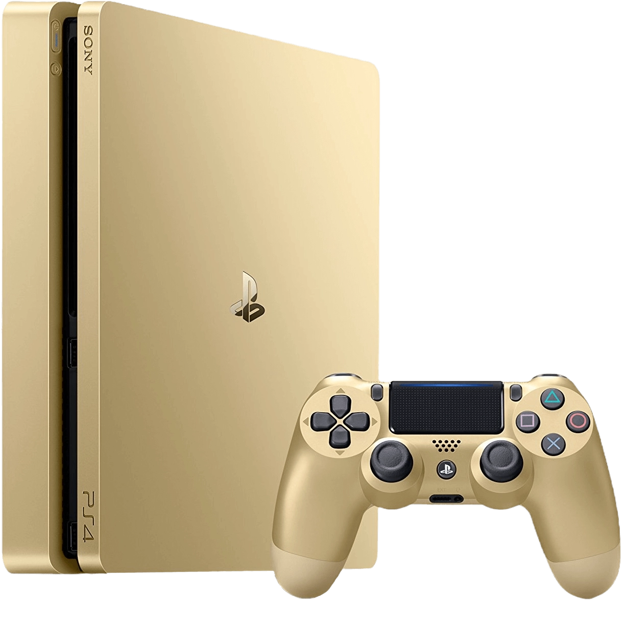 PlayStation 4 Console Slim 500GB - Gold - Used  for sale in Egypt from Games2Egypt