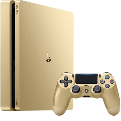 PlayStation 4 Console Slim 1TB - Gold - Used