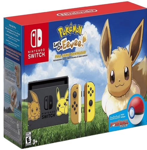 Pokemon nintendo deals switch console