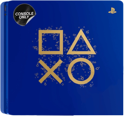 PlayStation 4 Console Slim 1TB - Limited Edition Blue - Used - Consoles ...