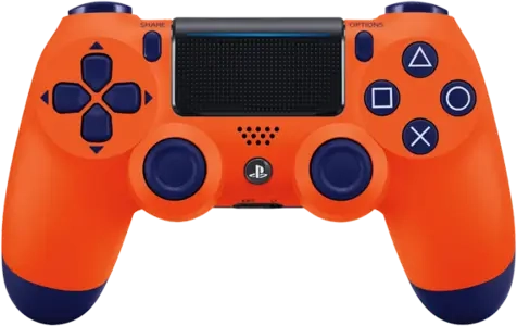 DUALSHOCK 4 PS4 Controller - Orange - Used  for sale in Egypt from Games2Egypt