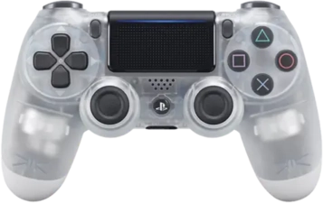 DUALSHOCK 4 PS4 Controller - Crystal - Used -  for sale in Egypt from Games2Egypt