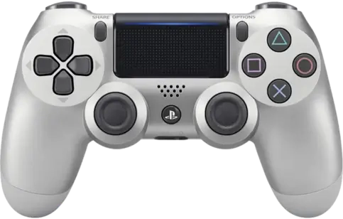 DUALSHOCK 4 PS4 Controller - Silver - Used  for sale in Egypt from Games2Egypt