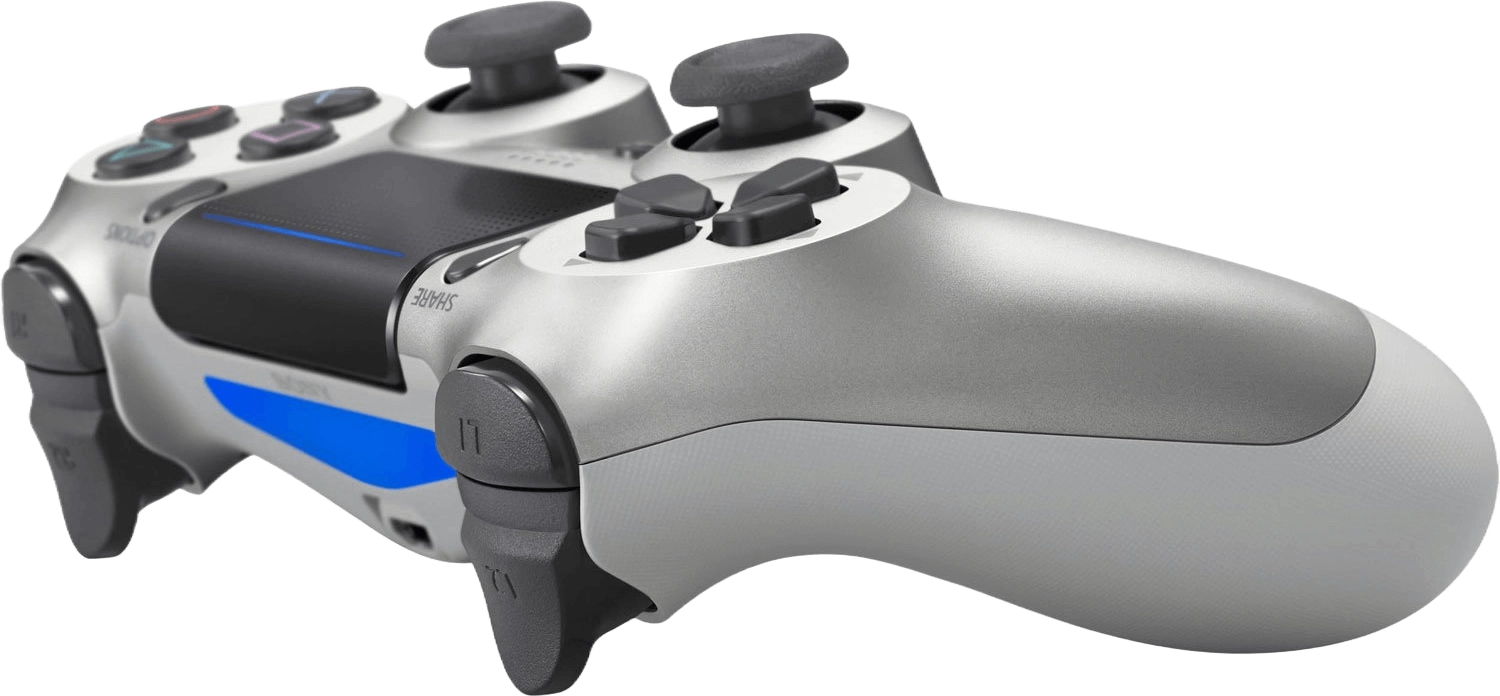 DUALSHOCK 4 PS4 Controller - Silver - Used  for sale in Egypt from Games2Egypt