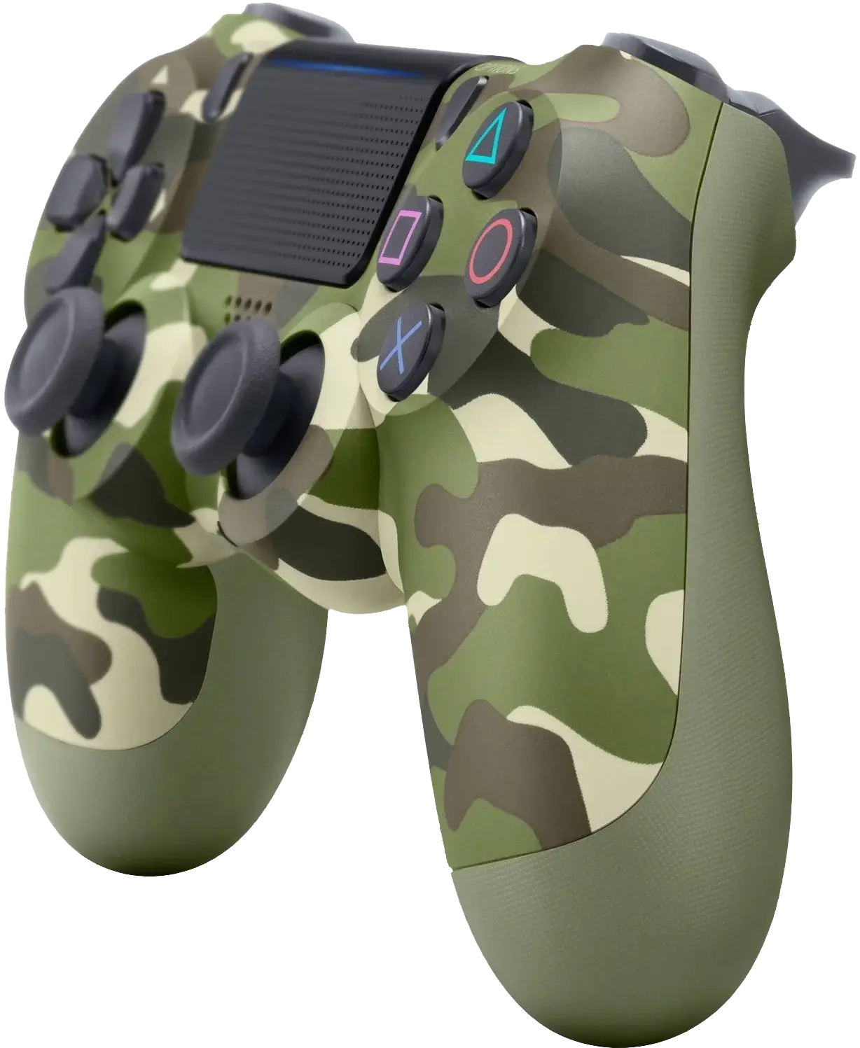 Dualshock 4 PS4 Controller - Green Camouflage - Used  for sale in Egypt from Games2Egypt