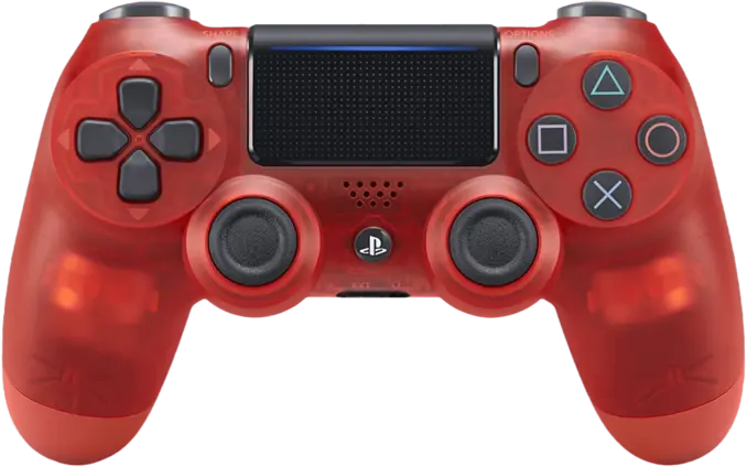 DUALSHOCK 4 PS4 Controller - Red Crystal - Used