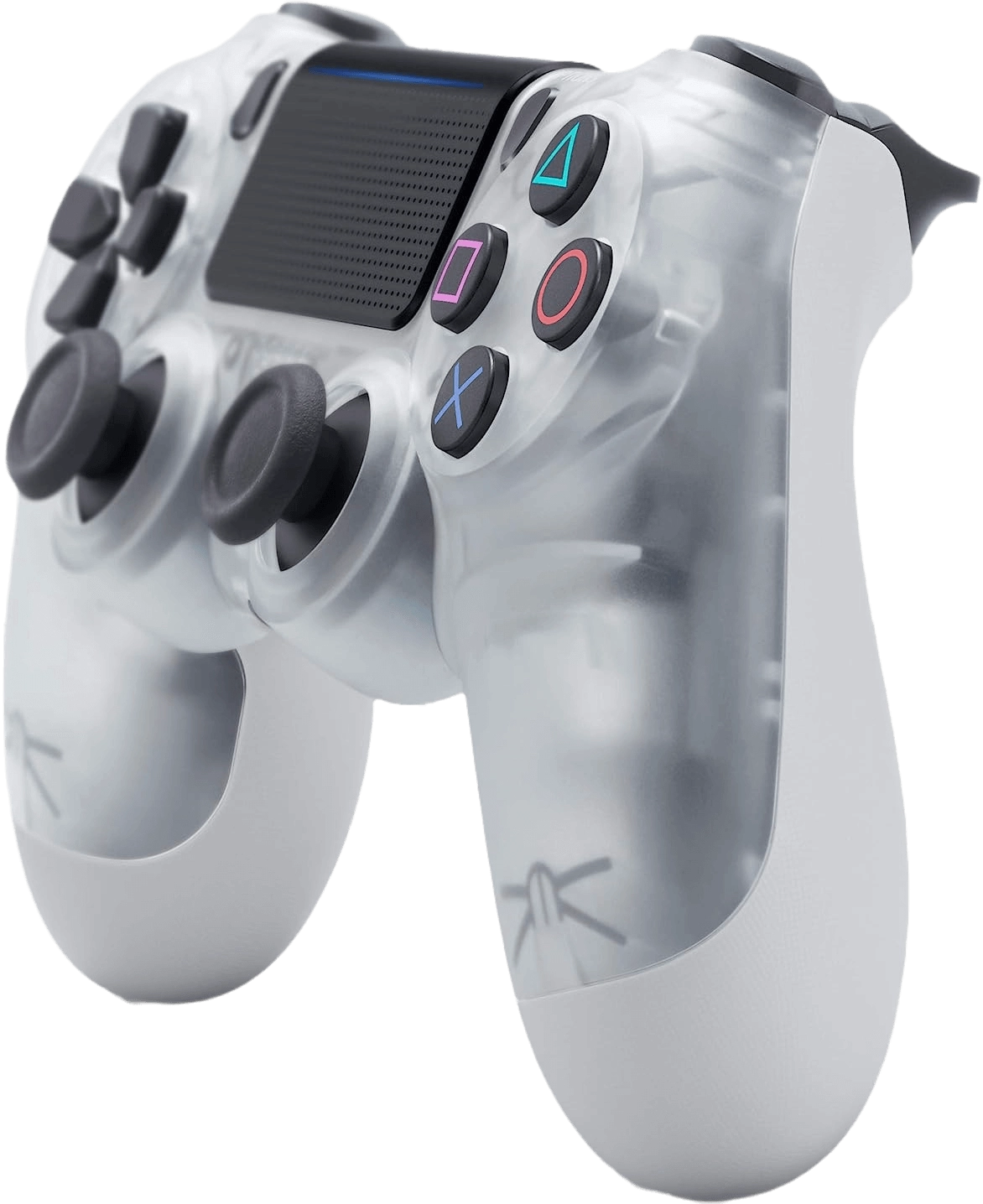 DUALSHOCK 4 PS4 Controller - Crystal - Used  for sale in Egypt from Games2Egypt