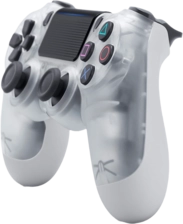 DUALSHOCK 4 PS4 Controller - Crystal - Used  for sale in Egypt from Games2Egypt