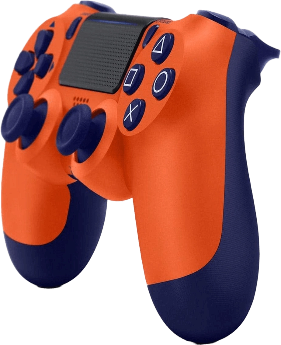 DUALSHOCK 4 PS4 Controller - Orange - Used  for sale in Egypt from Games2Egypt