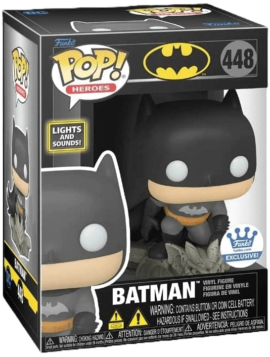 Funko Pop! DC Comics: Batman w\ Lights & Sound (Exclusive)  for sale in Egypt from Games2Egypt