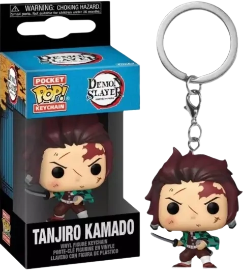 Pocket Funko Pop! Keychain: Demon Slayer - Tanjiro Kamado  for sale in Egypt from Games2Egypt