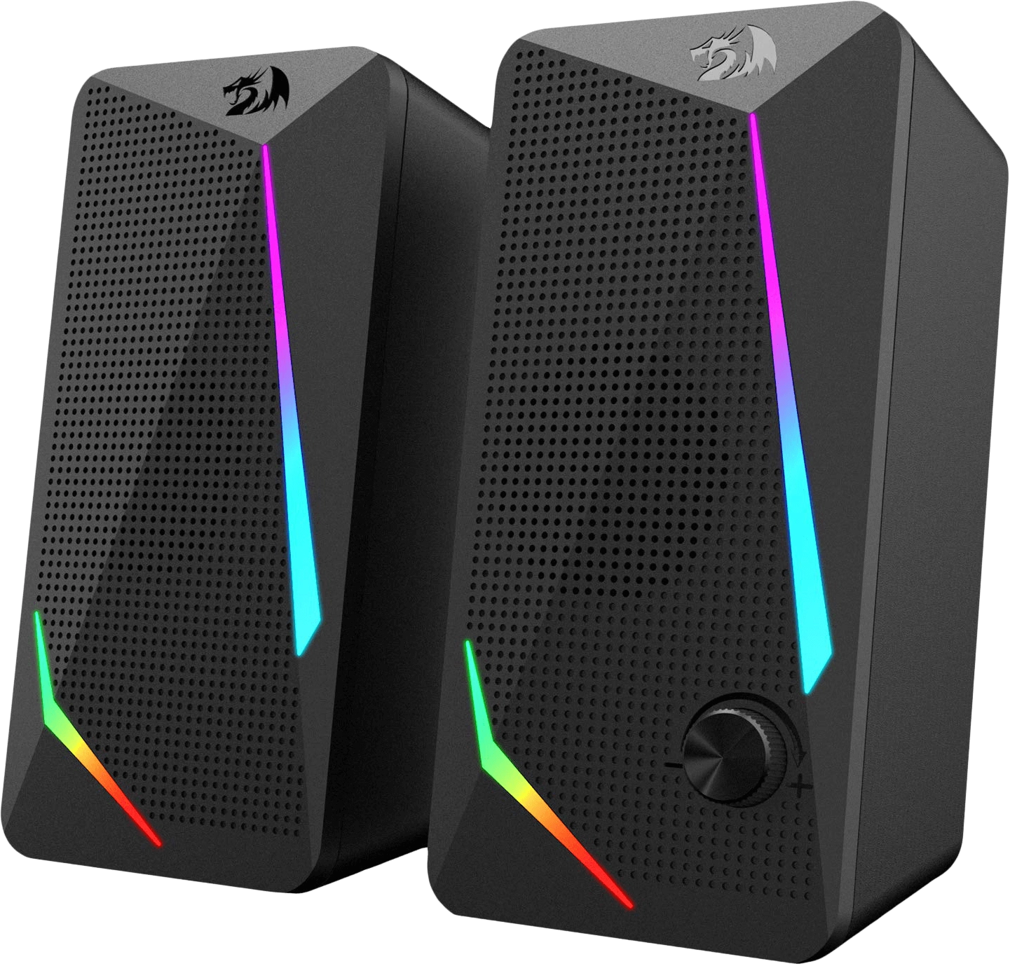 Redragon GS510 Waltz Gaming PC Stereo Speaker 2.0 Channel with RGB  for sale in Egypt from Games2Egypt