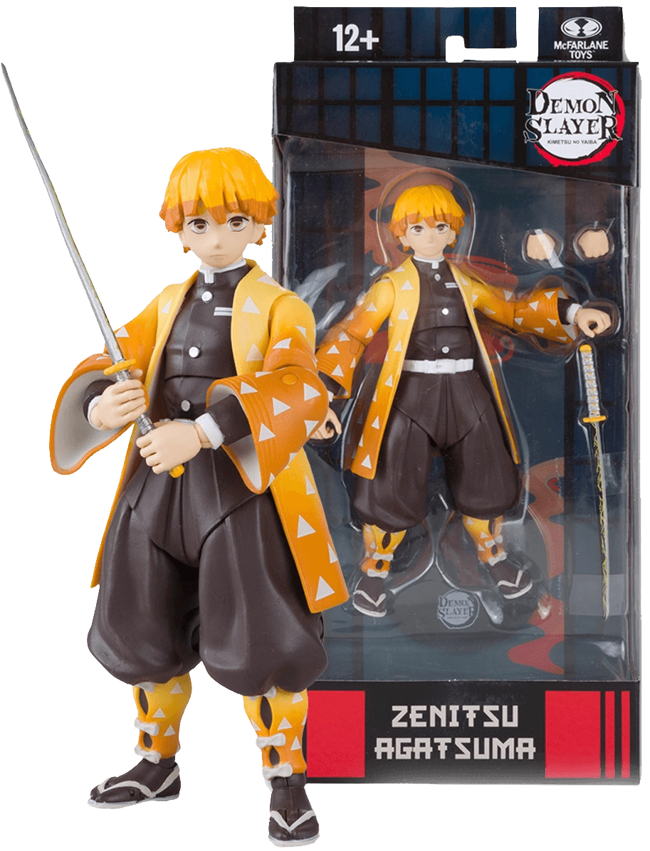 McFarlane Toys Demon Slayer: Zenitsu Agatsuma Action Figure - 18 cm  for sale in Egypt from Games2Egypt