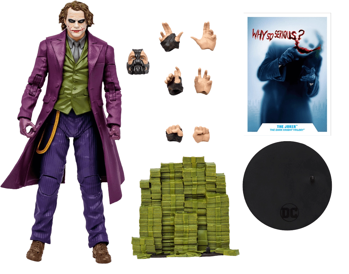 McFarlane Toys The Joker (The Dark Knight Trilogy) - 18 cm  for sale in Egypt from Games2Egypt