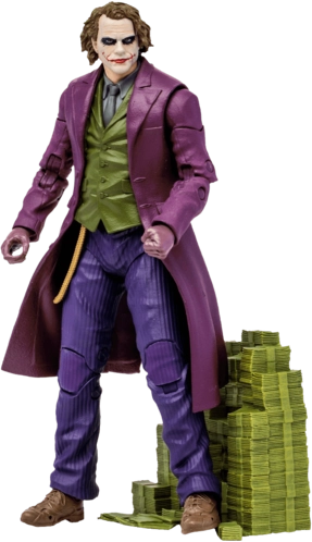 Action figure joker store dark knight