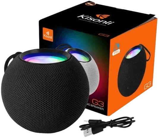 Kisonli G3 mini wireless Speaker - black  for sale in Egypt from Games2Egypt