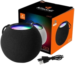 Kisonli G3 mini wireless Speaker - black  for sale in Egypt from Games2Egypt