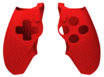 Dobe_Split_PS5_DualSense_Controller_Grip_Silicone_Cover_Case__Red