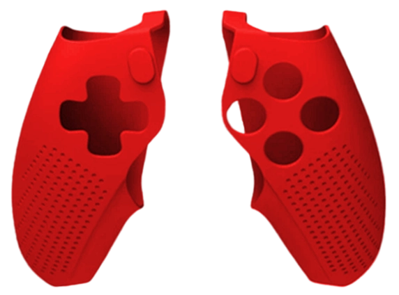 Dobe Split PS5 DualSense Controller Grip Silicone Cover Case - Red